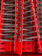 FIVE NEW Boxes of 1000 HILTI Drywall Screws 6x1 1/4 PBH S CRS M Black PH 2