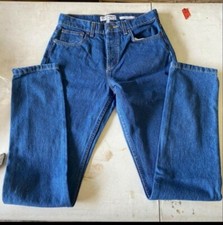AMERICAN APPAREL Jeans The Slim Jean 33 Straight Medium Wash.