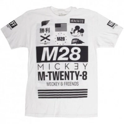 Neff Youth MK28 X Disney Colab Camiseta Manga Corta Camiseta Blanca Talla Grande Nueva Foto 1 de 4