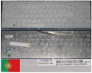 Keyboard qwerty Po Portuguese Samsung 300 15.6 " 300E5A V127760BK1 BA59-03114L - Picture 1 of 1