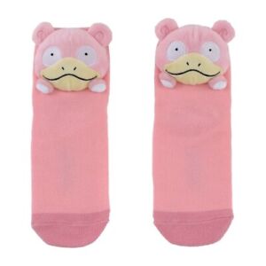 Pokemon Center Original Plush Socks for Women 23 - 25 cm 1 Pair Slowpoke