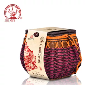 Premium Three Cranes Liu Pao Hei Cha Liu Bao Aged Black Dark Tea Basket 500g - Picture 1 of 11