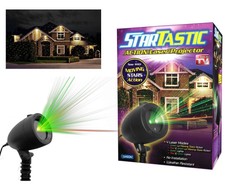 Startastic Motion Holiday Light Show The As Seen on TV Laser Light Projector NEW