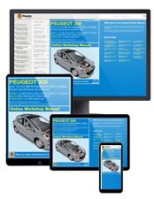 Peugeot 308 Petrol & Diesel (2007-2012) DIGITAL Workshop Service Repair Manual
