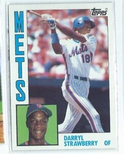 1984 Topps #182 Darryl Strawberry Mets Rookie near mint