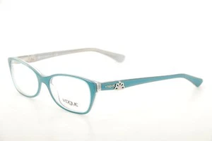 Nuevo Auténtico Vogue VO 2737 2009 Aqua Silver 52 mm Monturas para Anteojos - Imagen 1 de 12