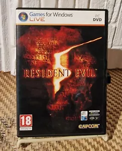 Resident Evil 5 - (2009) Pc Windows Game - Complete With Manual - Rare Find - Picture 1 of 10