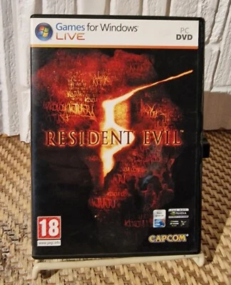 Resident Evil 5 -  (2009) Pc Windows Game - Complete With Manual - Rare Find - Image 1 of 4