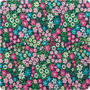 Tela Andover Floral Eden Kathy Hall rosa azul verde verde de 1/2 yarda - Imagen 1 de 2