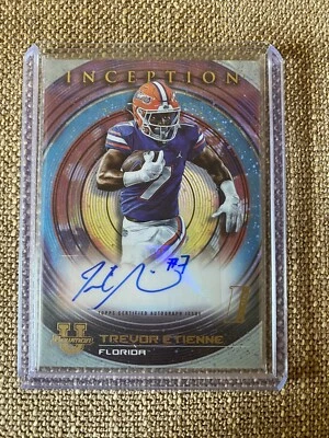 2022-23 Bowman Inception University Auto Trevor Etienne #BIA-TE Florida Gators - Image 1 of 2