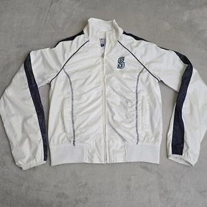 MLB G-III Sports by Carl Banks Seattle Mariners Jacket Men's Size Small White - Picture 1 of 9