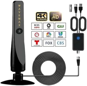 Wave Max Tv Antenna 2025, Wave Max Tv Antenna Signal Booster, Coverage up to 500 - Picture 1 of 12