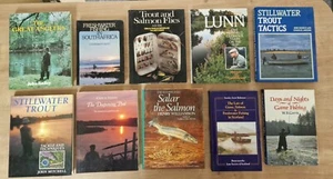 ANGLING FLY FISHING JOB LOT 10 HARDBACKS DAYS AND NIGHTS OF FISHING ETC - Picture 1 of 3