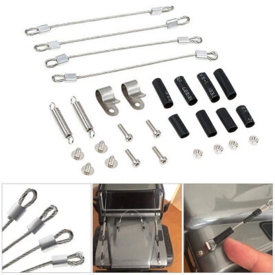 Steel Rope Set For Traxxas TRX-4 TRX4 Axial SCX10 D90 D110 1/10 RC Crawler Car - Image 1 of 4