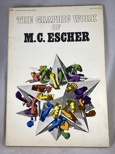 VTG The Graphic Work Of M.C. Escher 1973 Introduced & Expanded By Author PB - Picture 1 of 21