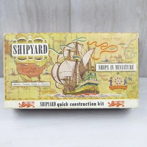 COLUMBUS MAYFLOWER - VINTAGE 1952 GOWLAND SHIPYARD MODEL KIT - Picture 1 of 5