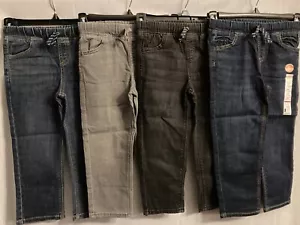 NWT Infant/Toddler Boys Jumping Beans Denim Straight Fit Pants assorted sizes - Picture 1 of 11