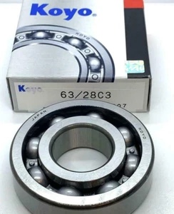 NEW KOYO   63/28 C3   DEEP GROOVE BALL BEARING, 28x68x18 mm FAST SHIPPING - Picture 1 of 4