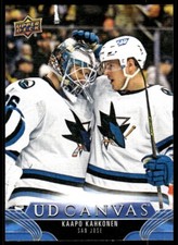 2023-24 Upper Deck Series 1 UD Canvas Kaapo Kahkonen #C64