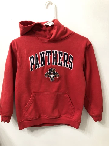 Florida Panthers Hockey Team hoodie pullover Youth 8-10 Pullover Sweater NHL Cover