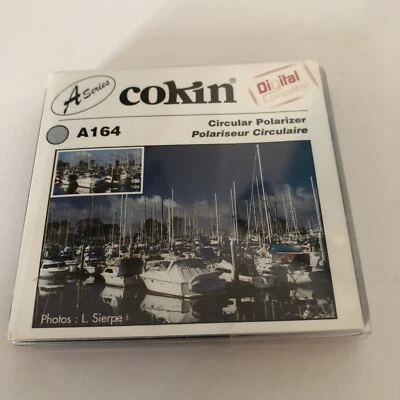 Cokin A164 Circular Polarizer Camera Camcorder Photo Video Filter NOS NIB - Image 1 of 2