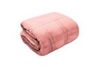 Velour Weighted Blanket Sensory Sleep Soothes Anxiety Soft Warm Throw Kids Adult