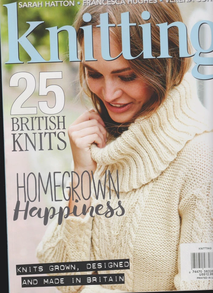KNITTING UK  MAGAZINE #184 SEPT 2018, 25 BRITISH KNITS HOMEGROWN HAPPINESS. - Image 1 of 1
