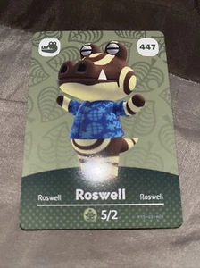 amiibo animal crossing series 5 #447 Roswell, Never Scanned. - Picture 1 of 1