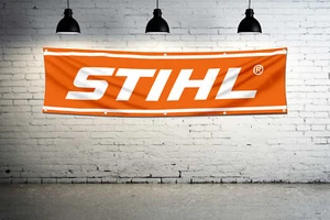 For STIHL Machinery Brand Exposure Vinyl Banner Sign Heavy Duty Machine Shop New - Picture 1 of 5
