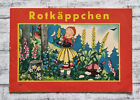 Rotkäppchen Märchen Feinschuh Pflege Solitär Reklame Werbung Broschüre Vintage
