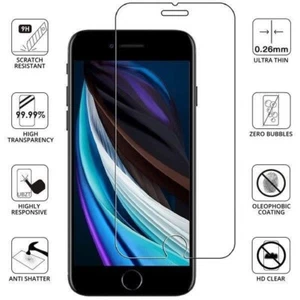 1x Screen Protector Tempered Glass For iPhone 6 - New - Free Delivery - Picture 1 of 10