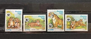 Laos - WWF / Tigers on  stamps - Timbres MNH** - AM4 - Picture 1 of 1