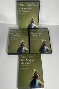 The Great Courses The Wisdom of History Guidebook + 18 Audio CDs Rufus Fears 1-3 - Imagen 1 de 8