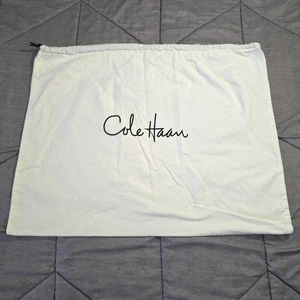 Cole Haan Large Flannel Drawstring Handbag Boots Dust Cover Bag 24x19 - Picture 1 of 7