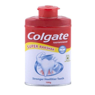 Colgate Super Toothpowder With Calcium For Strong Teeth 100gm E010 - Image 1 of 4