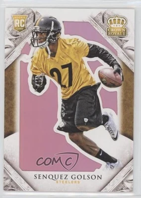 2015 Panini Crown Royale Rookie Retail Pink /10 Senquez Golson #104 Rookie RC - Image 1 of 2