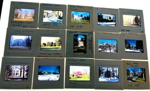 Lot of 15 VASSAR COLLEGE Vintage Slides 1950-70's Photographs 35mm PPOUGHKEEPSIE - Bild 1 von 7