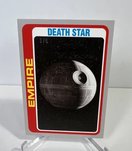 Star Wars 2023 Topps Silver Parallel 3/5 Throwback Thursday Death Star #51 SP - Picture 1 of 6