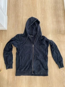 Rapha Mens Black Logo Hoodie Hoody Pullover Size M - Picture 1 of 6