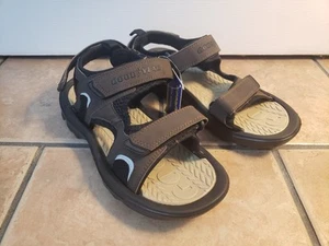 Goodyear Brown Nevada Strap Sandals US Men's Size 8M NWT - Picture 1 of 8