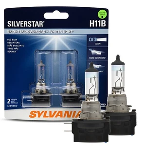 SYLVANIA H11B SilverStar alogeno - faro luminoso abbagliante alto/basso (2 pezzi) - Foto 1 di 7