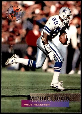 Michael Irvin 1995 Stadium Club #66 Cowboys NFL READ FREE SHIPPING AutographDen - Image 1 of 2