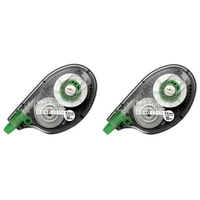 Tombow Mono YT4 2pcs nastro di correzione 10 m Bianco 2 pz - Immagine 1 di 2