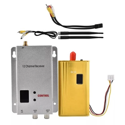 500-1200M 1.2GHz Inalámbrico Audio/Video Transmisor-Receptor CCTV Accesorios Foto 1 de 4