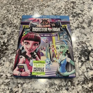 Monster High: Welcome to Monster High Blu-ray/DVD 2-Disc Set w/Slipcover NEW - Picture 1 of 4
