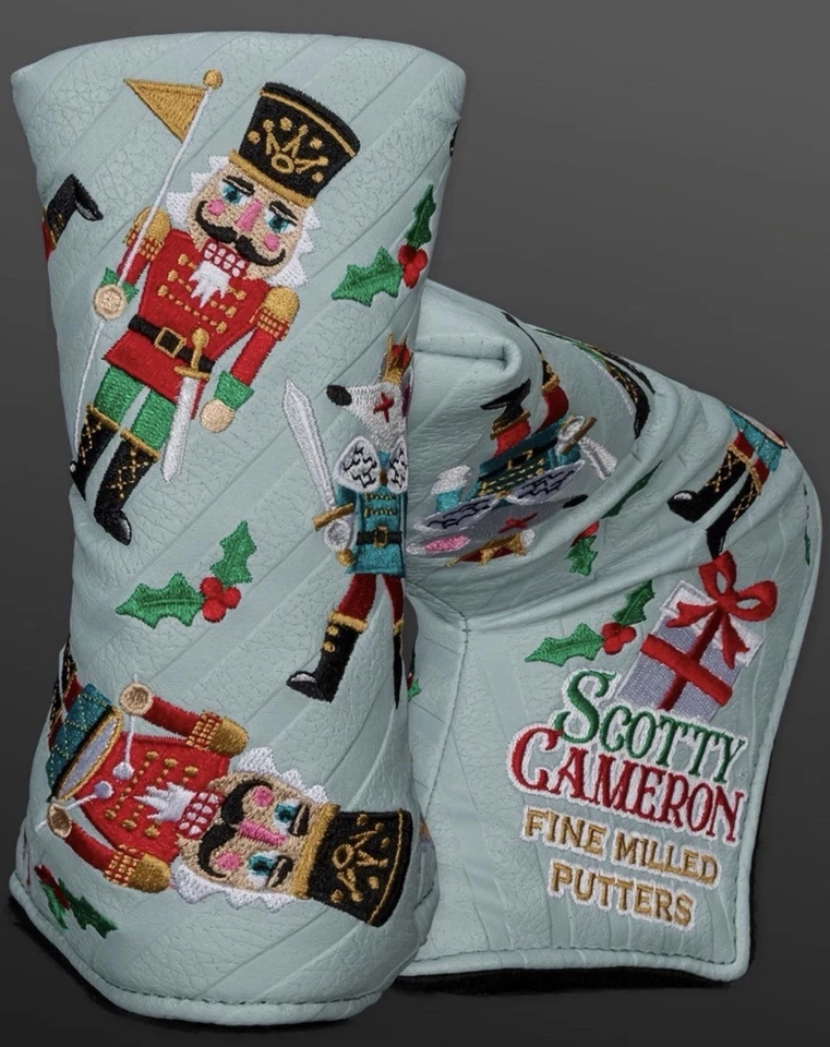 Scotty Cameron 胡桃夹子 2025 圣诞假期 Scotty 狗头套 全新 — 第 1/1 张图片