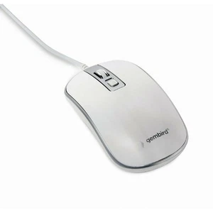Maus mit Kabel und optischem Sensor GEMBIRD MUS-4B-06-WS 1200 DPI - Bild 1 von 2