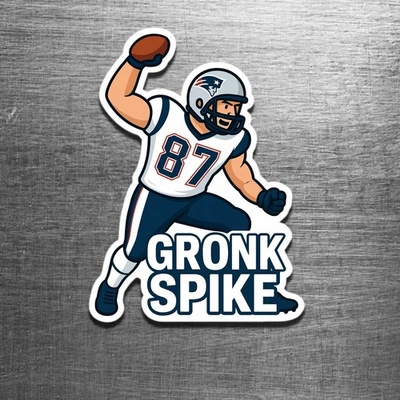 Pegatina Personalizada Patriots Rob Gronkowski “Gronk Spike” Foto 1 de 2