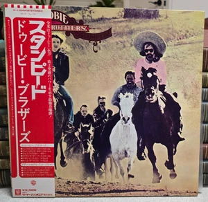 Doobie Brothers - Stampede - Vinyl Made in Japan P-10344W - OBI Gatefold Cover - Picture 1 of 8