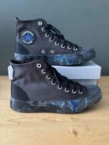 Converse Chuck Taylor All Star CX Alto Mármol Negro Talla UK 7.5 - Imagen 1 de 10